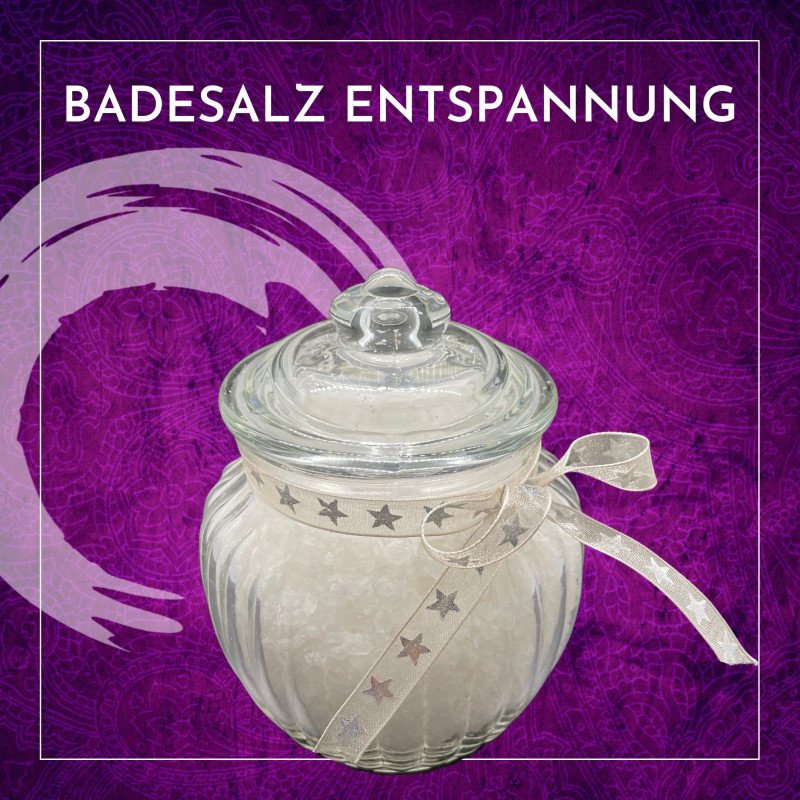 Entspannung Badesalz